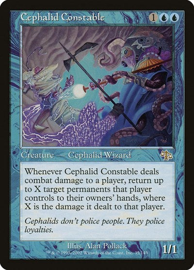 Cephalid Constable, Judgment