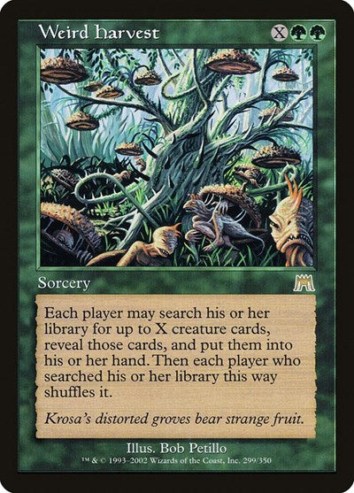 Weird Harvest, Onslaught