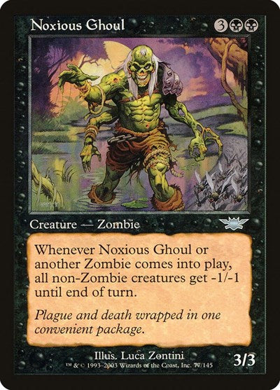 Noxious Ghoul, Legions