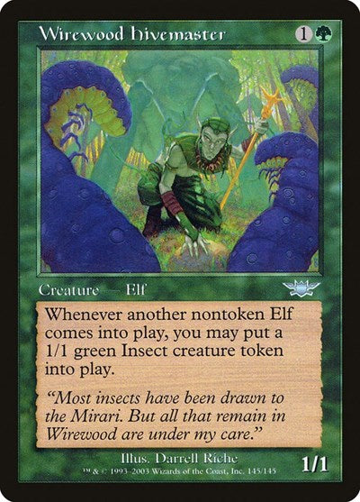 Wirewood Hivemaster, Legions
