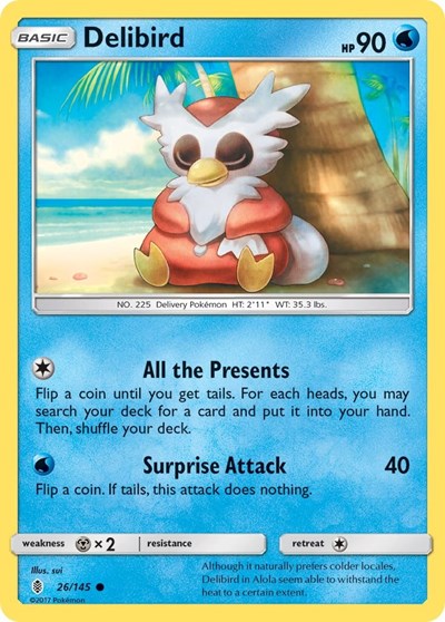 Delibird, SM - Guardians Rising