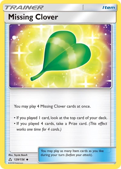 Missing Clover, SM - Ultra Prism