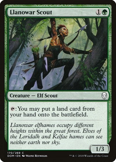 Llanowar Scout, Dominaria