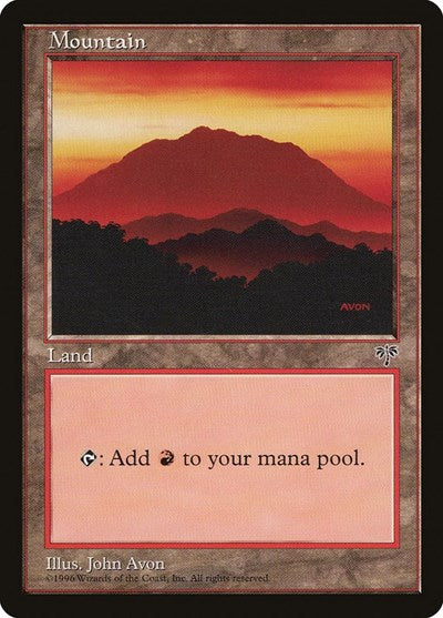 Mountain (Red), Mirage