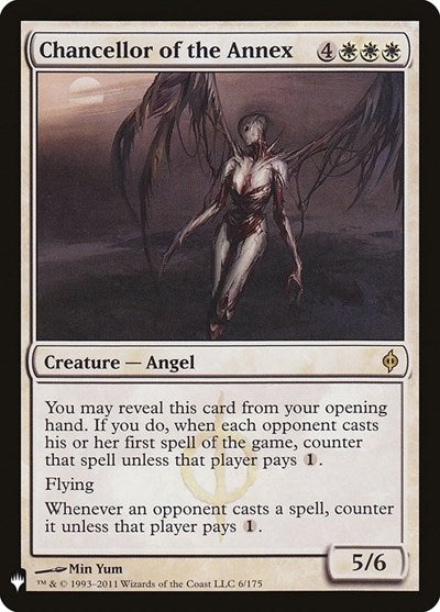 Chancellor of the Annex, The List Reprints
