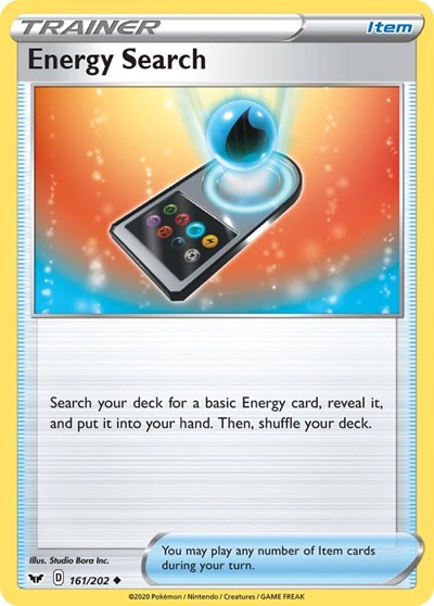 Energy Search, SWSH01: Sword & Shield Base Set