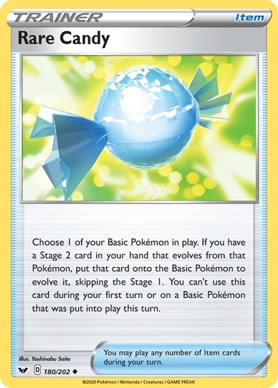 Rare Candy, SWSH01: Sword & Shield Base Set