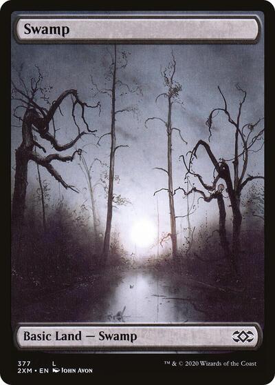 Swamp (377), Double Masters