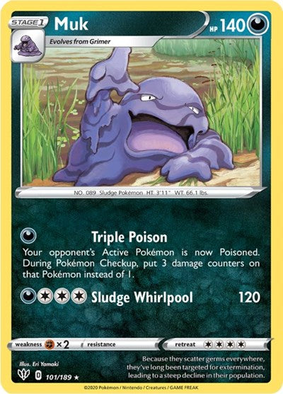 Muk, SWSH03: Darkness Ablaze