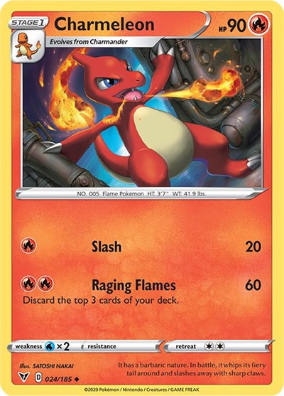 Charmeleon, SWSH04: Vivid Voltage