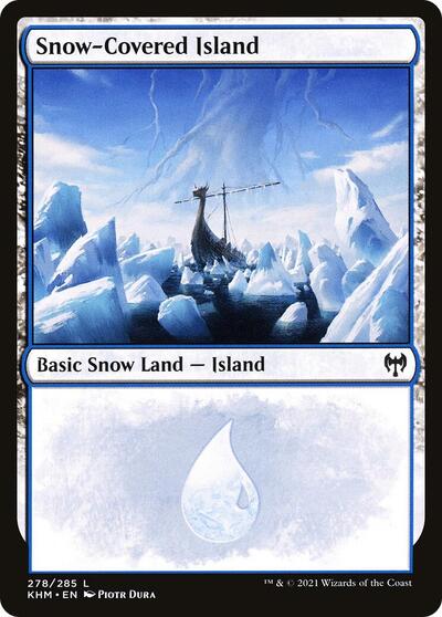 Snow-Covered Island (278), Kaldheim