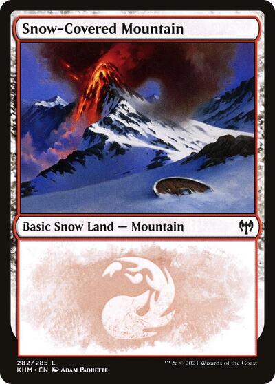 Snow-Covered Mountain (282), Kaldheim
