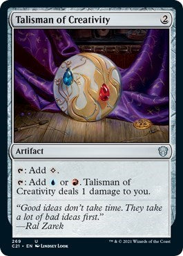 Talisman of Creativity, Commander 2021