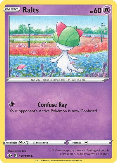 Ralts, SWSH06: Chilling Reign