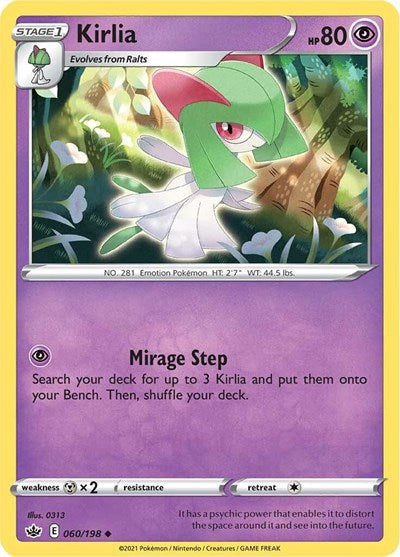 Kirlia, SWSH06: Chilling Reign