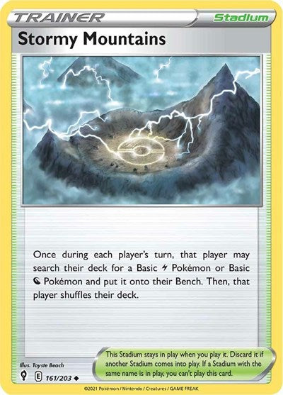 Stormy Mountains, SWSH07: Evolving Skies