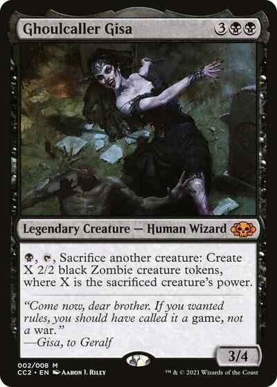 Ghoulcaller Gisa, Commander Collection: Black