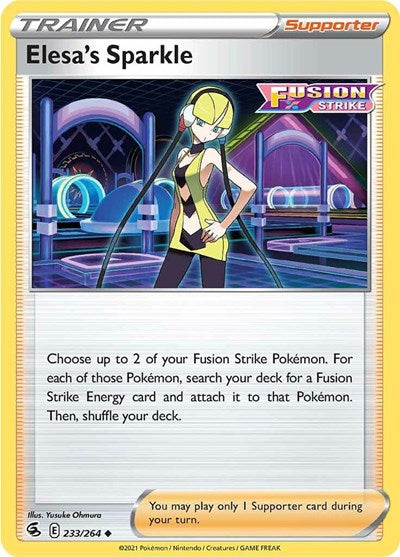 Elesa's Sparkle, SWSH08: Fusion Strike