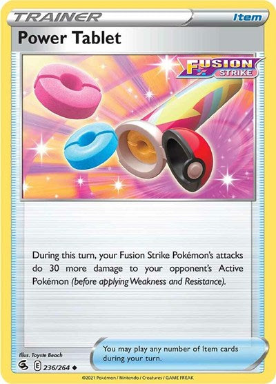Power Tablet, SWSH08: Fusion Strike
