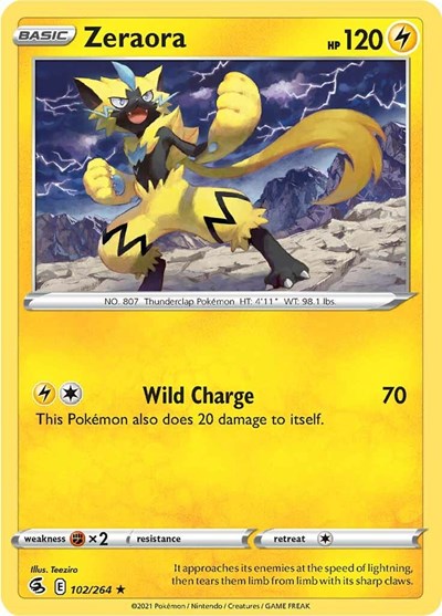 Zeraora, SWSH08: Fusion Strike