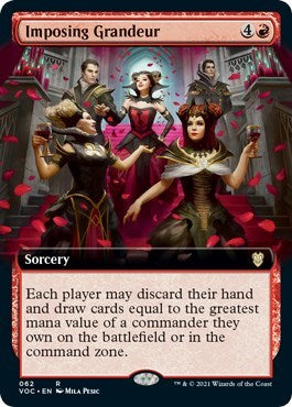 Imposing Grandeur (Extended Art), Commander: Innistrad: Crimson Vow