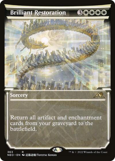 Brilliant Restoration (Showcase), Kamigawa: Neon Dynasty