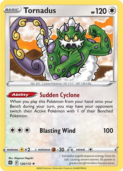 Tornadus, SWSH09: Brilliant Stars