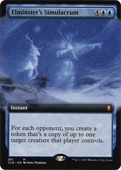 Elminster's Simulacrum (Extended Art), Commander Legends: Battle for Baldur's Gate