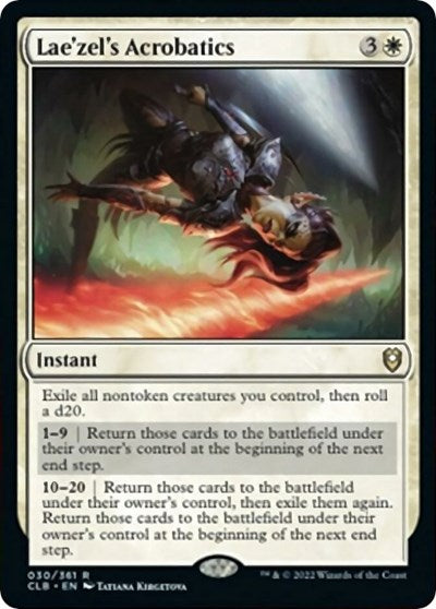 Lae'zel's Acrobatics, Commander Legends: Battle for Baldur's Gate