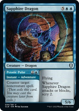 Sapphire Dragon, Commander Legends: Battle for Baldur's Gate