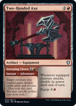 Two-Handed Axe, Commander Legends: Battle for Baldur's Gate