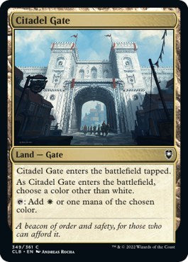 Citadel Gate, Commander Legends: Battle for Baldur's Gate