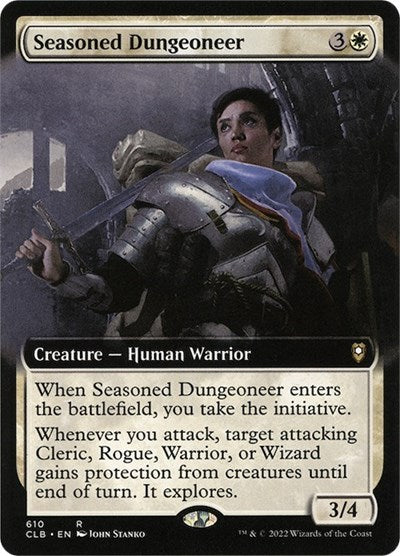 Seasoned Dungeoneer (Extended Art), Commander Legends: Battle for Baldur's Gate