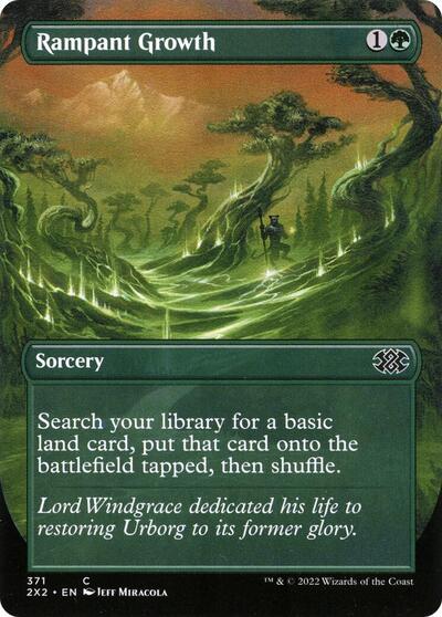 Rampant Growth (Borderless), Double Masters 2022