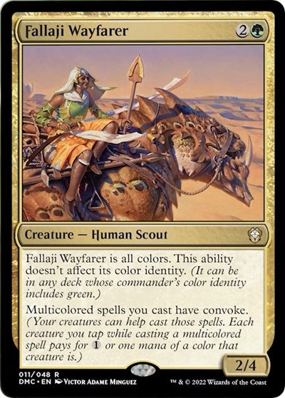Fallaji Wayfarer, Commander: Dominaria United