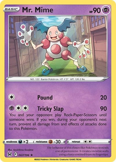 Mr. Mime, SWSH11: Lost Origin