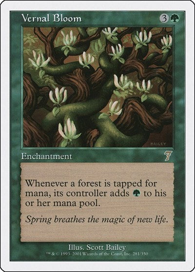 Vernal Bloom, 7th Edition