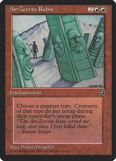 An-Zerrin Ruins, Homelands