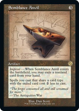 Semblance Anvil (Schematic), The Brothers' War: Retro Frame Artifacts