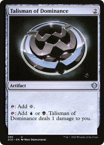 Talisman of Dominance, Starter Commander Decks
