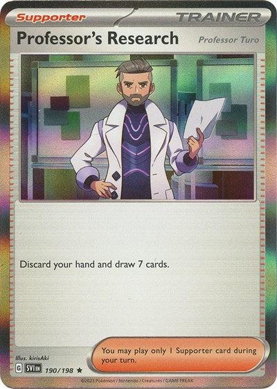 Professor's Research [Professor Turo], SV01: Scarlet & Violet Base Set