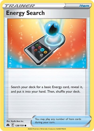 Energy Search, SWSH: Crown Zenith