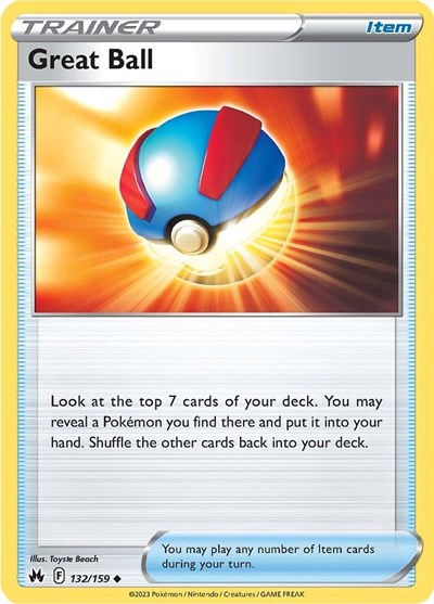 Great Ball, SWSH: Crown Zenith