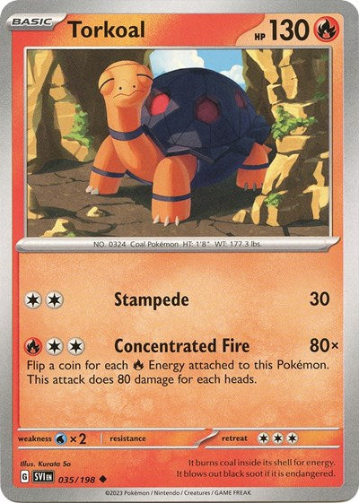 Torkoal, SV01: Scarlet & Violet Base Set