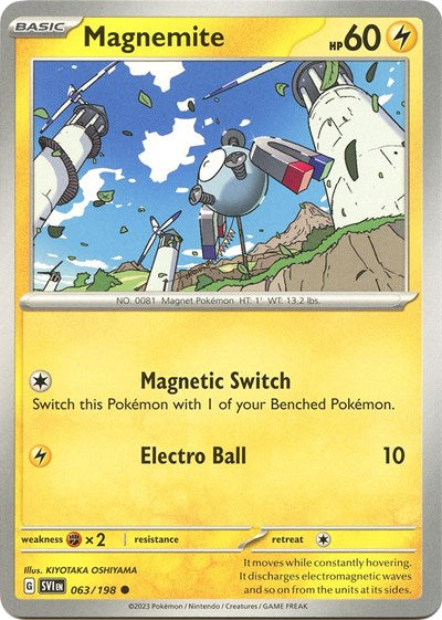 Magnemite, SV01: Scarlet & Violet Base Set