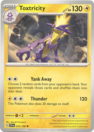 Toxtricity, SV01: Scarlet & Violet Base Set