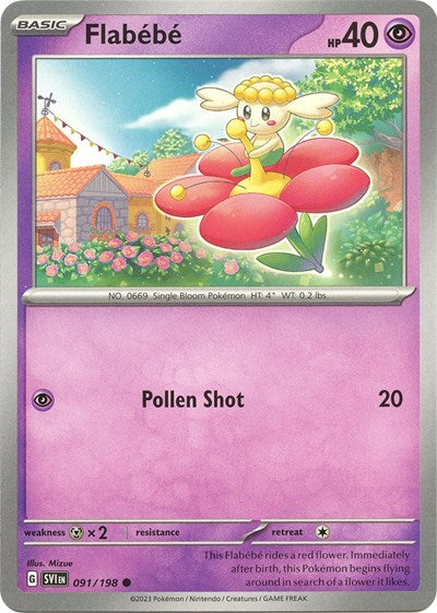 Flabebe, SV01: Scarlet & Violet Base Set