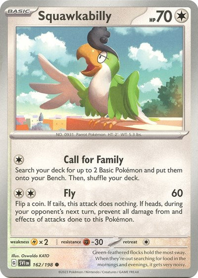 Squawkabilly, SV01: Scarlet & Violet Base Set
