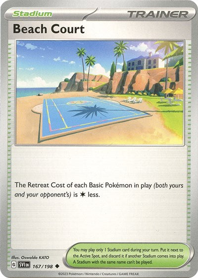 Beach Court, SV01: Scarlet & Violet Base Set