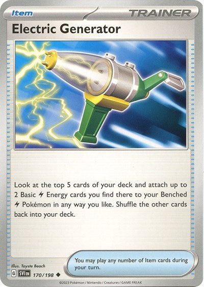 Electric Generator, SV01: Scarlet & Violet Base Set